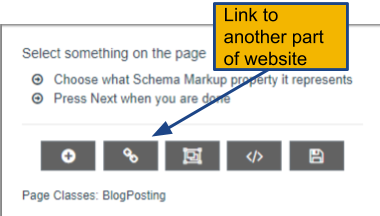 Link to another part of website