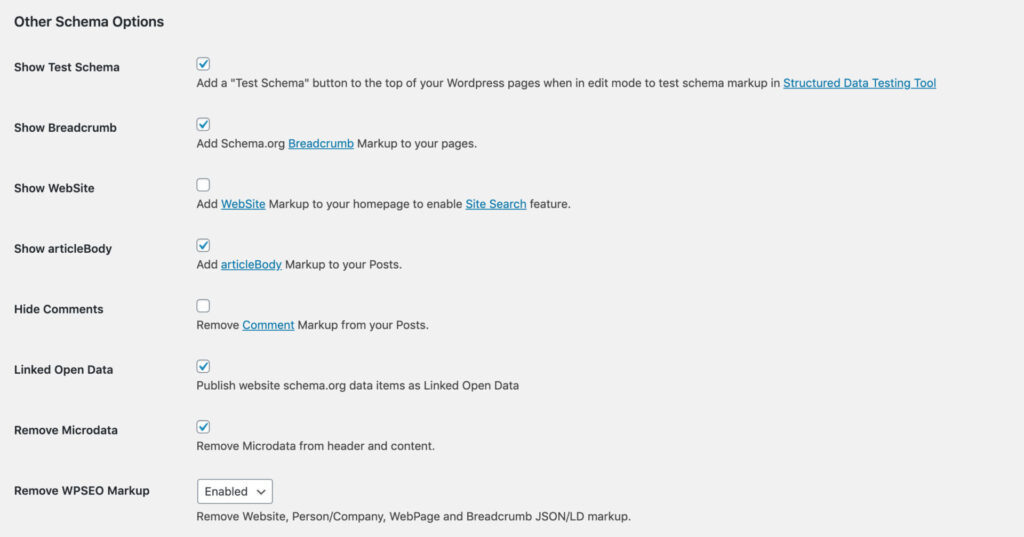 Schema App Structured Data WordPress Plugin – screenshot-2