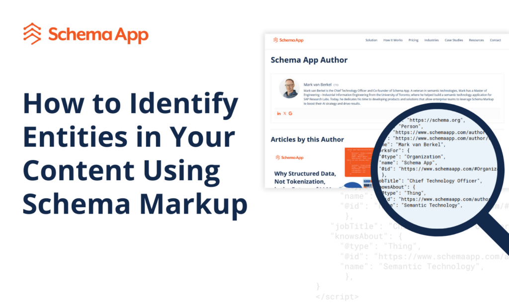 Featured image for "How to Identify Entities in Your Content Using Schema Markup"
